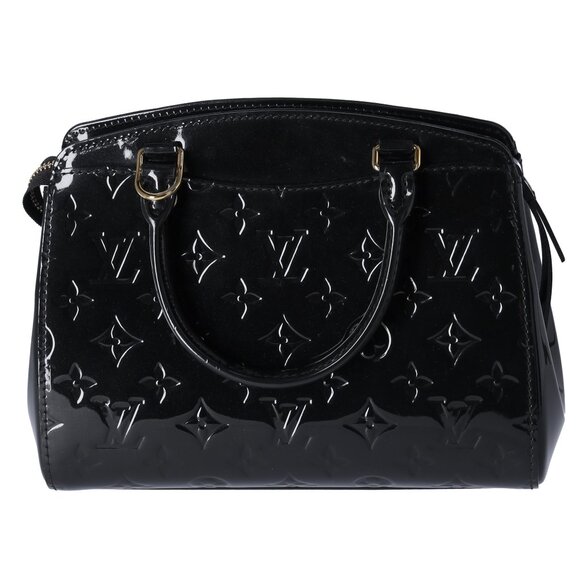 Louis Vuitton Brea PM Monogram Vernis Handbag M50600 Noir Patent Leather - Picture 7 of 11